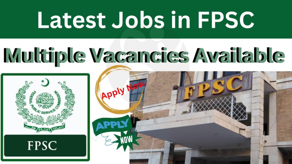 FPSC Physical Education Teacher Jobs 2023 Apply Online